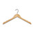 Wooden Shirt Hangers with Shoulder Notches - 45 cm