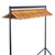 Wooden Hanger with Non-Slip Trouser Bar and Shoulder Notches - 45 cm
