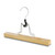 Wooden Trouser/Skirt Clamp Hanger with Velvet Liner - 25 cm