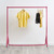 Children's Pink 4ft Wide Heavy-Duty Clothes Rail