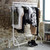 Gloss White Heavy-Duty Clothes Rail