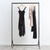 Tall Black Heavy-Duty Clothes Rail