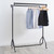 Parallel Black Heavy-Duty Clothes Rail