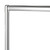 Fishtail Chrome Heavy-Duty Clothes Rail