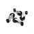 Childrens Black & Chrome Heavy-Duty Clothes Rail