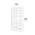 Chrome 4ft Grid Mesh Panel