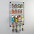 5 x Black Grid Mesh Panels - Built-in Wall Brackets 5 x Black Grid Mesh Panels - Built-in Wall Brackets