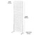 Chrome 6ft Grid Mesh Single Sided Stand