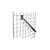 5 Hook Arm For Grid Mesh Panels