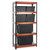 Multipurpose Freestanding Shelving With 6 Storage Boxes - 250Kg UDL/shelf - H1800 x W900 x D400 mm