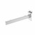 200mm Glass Shelf Bracket for Slatwall - Single