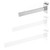 200mm Glass Shelf Bracket for Slatwall - Single