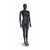 Trance Faceless Mannequin 01 - Female - Matt Black - Eco-Friendly Plastic