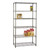 6 Tier Carbon Grey Shelving Unit - H1800 x D450mm