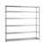 6 Tier Heavy Duty Chrome Wire Shelving Unit - H1800 x D600mm