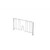 Chrome Wire Shelf Divider for Chrome Wire Shelving - H230 x W460mm