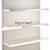 White Backing Strip for Retail Shelving Shelf-Edge/EPOS Strips