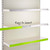 Green Backing Strip for Retail Shelving Shelf-Edge/EPOS Strips