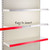Red Backing Strip for Retail Shelving Shelf-Edge/EPOS Strips