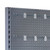 Silver Retail Shelving Modular Gondola Unit - Perforated Back Panels, Euro Hooks, Tickets Holders Silver Retail Shelving Modular Gondola Unit - Perforated Back Panels, Euro Hooks, Tickets Holders