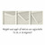 Jura White Retail Wall Shelving - 2 Bays - 2100mm High With 470mm Base Shelf