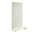 Jura White Slatwall Back Panel for Retail Shelving Units - H100mm