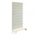 Jura White Perforated Back Panel for Retail Shelving Units - H400mm