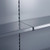 Silver Shelf for Retail Shelving Units (No Brackets) - W1000mm