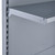 Silver Pair of Shelf Brackets for Retail Shelving Units