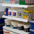 White Promotional Ticket Edge for Retail Shelving Units - H64 x L1250mm