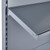 Silver Retail Shelving Modular Gondola Unit - 6 x Staggered Shelves - H1400mm