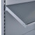 Silver Retail Shelving Modular Wall Unit - 5 x 370mm Shelves - H1800mm