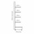 Jura White Retail Shelving Modular Wall Unit - 4 x 370mm Shelves - H1800mm