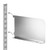 Pair of Chrome Twinslot Shelf Ends - 32mm Pitch