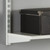White Twin Slot U-Bracket - 32mm Pitch
