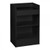 Black Shop Till Stand with Shelf & Drawer - Silhouette Range