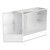 White Shop Counter With 3/4 Glass Display and Corner Display Unit Bundle - Silhouette Range