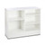 White Shop Counter With 3/4 Glass Display and Corner Display Unit Bundle