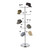 5-Tier Millinery Display Stand - Up To 20 Hats