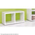 Cube Shelving Display & Storage - 2 High x 2 Wide