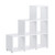 Cube Shelving Display & Storage Unit - Stacked 5, 4, 3, 2, 1