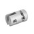 Satin Single Panel Clip - 4mm Capacity