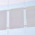 Chrome Wall-Mounted Cable Display Kit - A4 Portrait