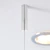 Chrome Ceiling-to-Floor Cable Shelving Kit - 4 x Shelves