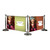 PVC Deluxe Screen for  Cafe Barriers - Single Sided Graphics