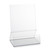 Clear Acrylic Multi-Purpose Leaflet & Brochure Holder