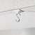 Pack of 100 x Small Silver S-Hooks
