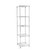 5 Tier Chrome Wire Shelving Unit - H1800 x W450 x D450mm