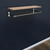Wall-Mounted Wooden Shelf with Hanging Rail - W900mm