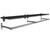 Wall-Mounted Wooden Shelf with Hanging Rail - W1800mm